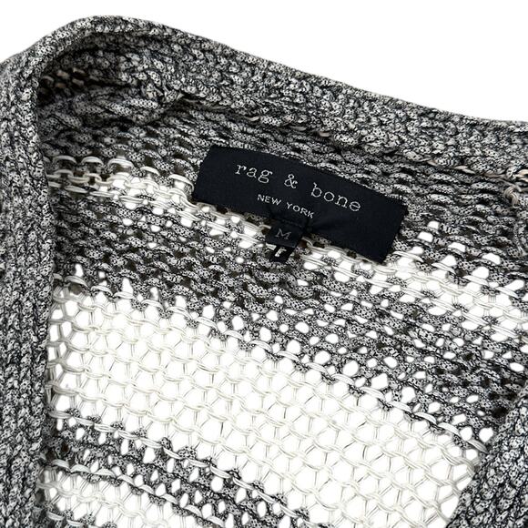 Rag & Bone Caterina Stripe Button Cardigan - Picture 4 of 9